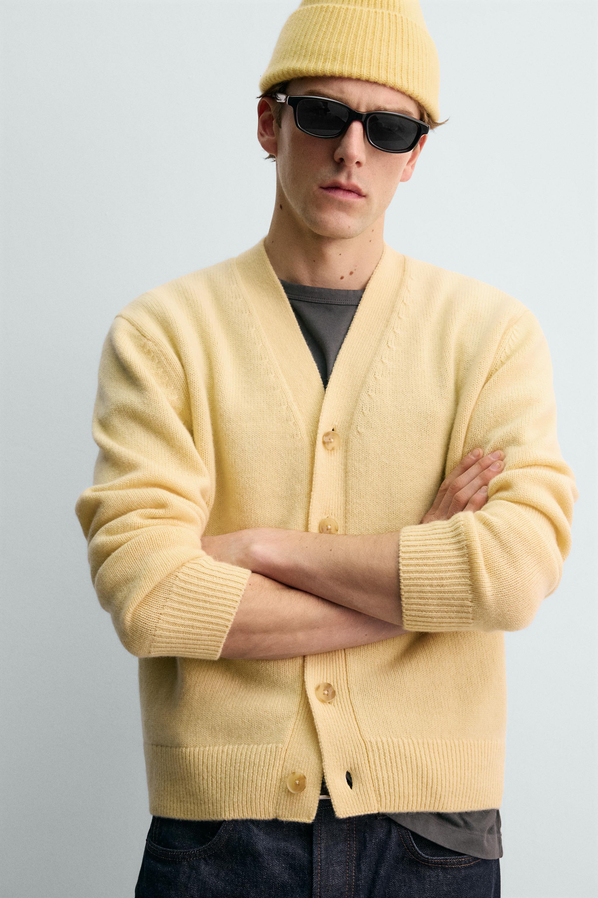 CARDIGAN 100 % CACHEMIRE AARON LEVINE X ZARA